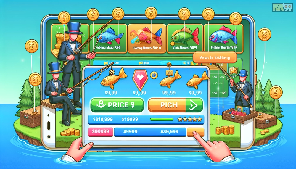 Bảng giá chi tiết các gói nạp cho bắn cá online VIP RR99 năm 2025