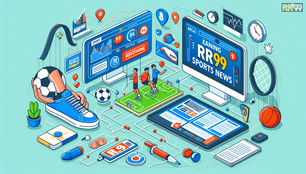 Infographic giải thích khái niệm báo thể thao rr99 với ví dụ minh họa từ nền tảng RR99