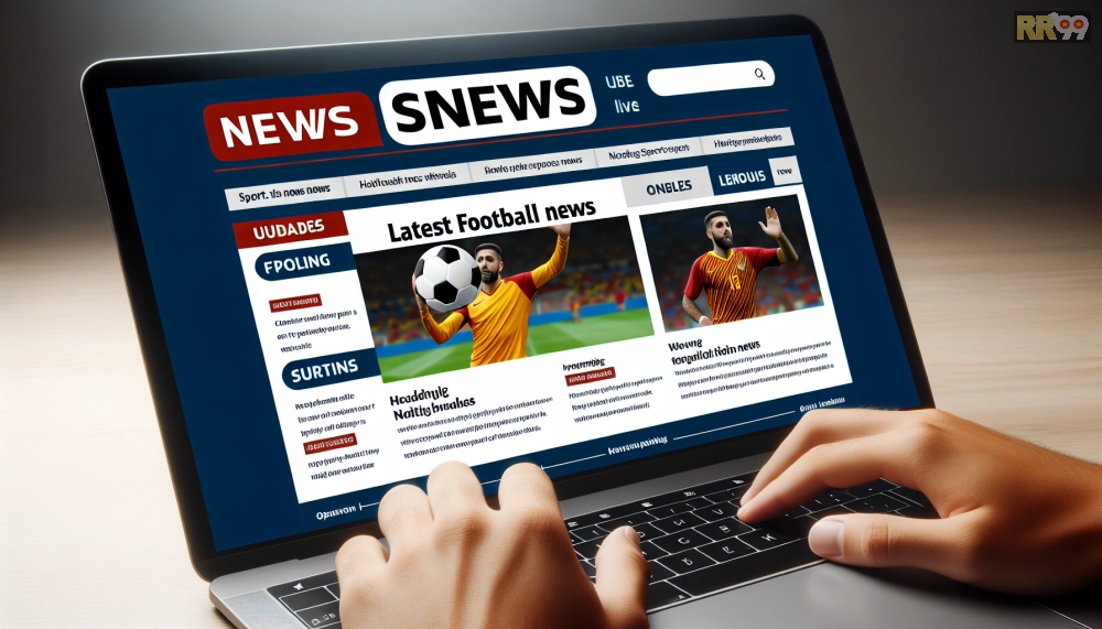 Giao diện trang VnExpress Thể Thao RR99 với tin tức bóng đá mới nhất