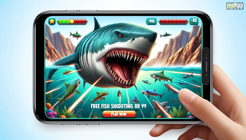 Cá Mập Khủng Long RR99 với boss cá mập khổng lồ đầy thử thách