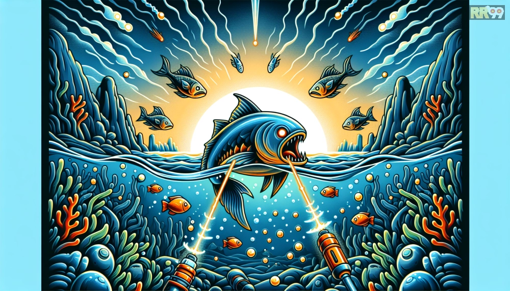 Đại Chiến Biển Sâu RR99 minh họa cuộc chiến dưới đáy biển sống động