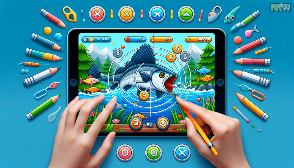 Giao diện game bắn cá miễn phí RR99 với các tính năng nổi bật