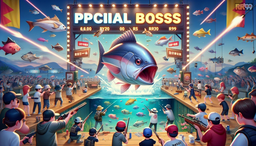 Ảnh sự kiện bắn boss đặc biệt trên RikVIP RR99