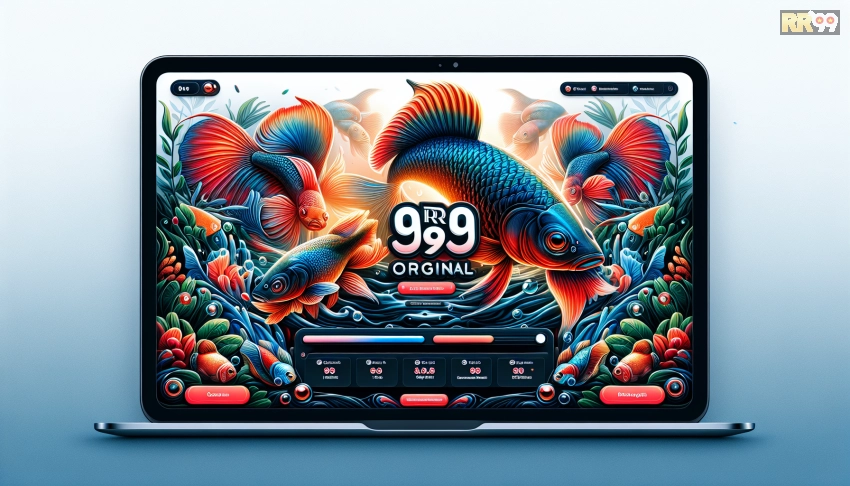 Giao diện chính của RR99 Original với các loài cá hấp dẫn