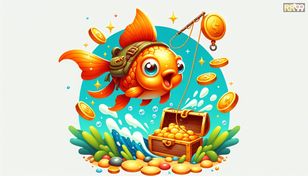 Hình ảnh minh họa Cá Vàng Phiêu Lưu RR99 với phần thưởng hấp dẫn