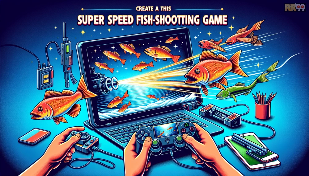 Hướng dẫn chơi Bắn Cá Siêu Tốc RR99 với tốc độ bắn nhanh và vũ khí nâng cấp