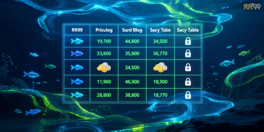 Bảng giá nạp rút chi tiết cho game bắn cá online rr99 năm 2025