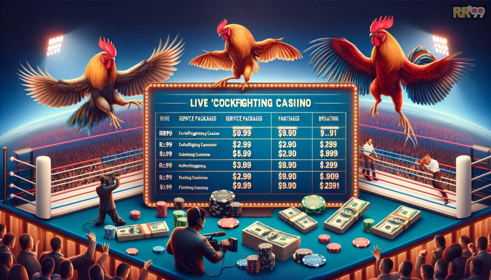 Bảng giá chi tiết các gói dịch vụ trực tiếp đá gà casino trên rr99 năm 2025