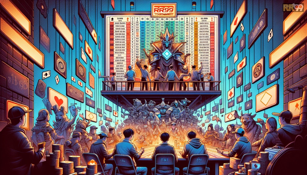 Bảng xếp hạng giải đấu trên RR99 Tournament