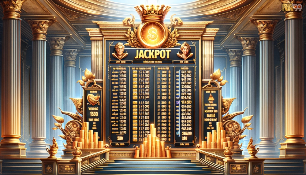 Bảng xếp hạng jackpot nổ hũ thần tài rr99 trên Vàng Rồng Online