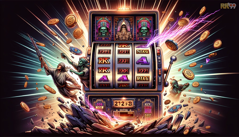 Hình ảnh gameplay Book of Dead với biểu tượng nổ hũ đặc trưng