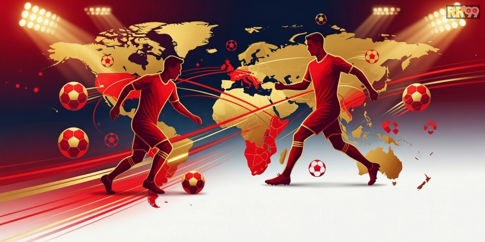 Caption cập nhật tin chuyển nhượng siêu sao bóng đá Messi và Ronaldo qua hình ảnh biểu tượng
