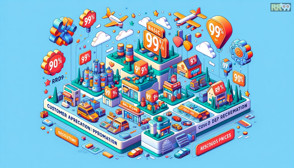 Giải thích chi tiết khái niệm chương trình khuyến mãi tri ân khách hàng RR99 với các mức ưu đãi cơ bản