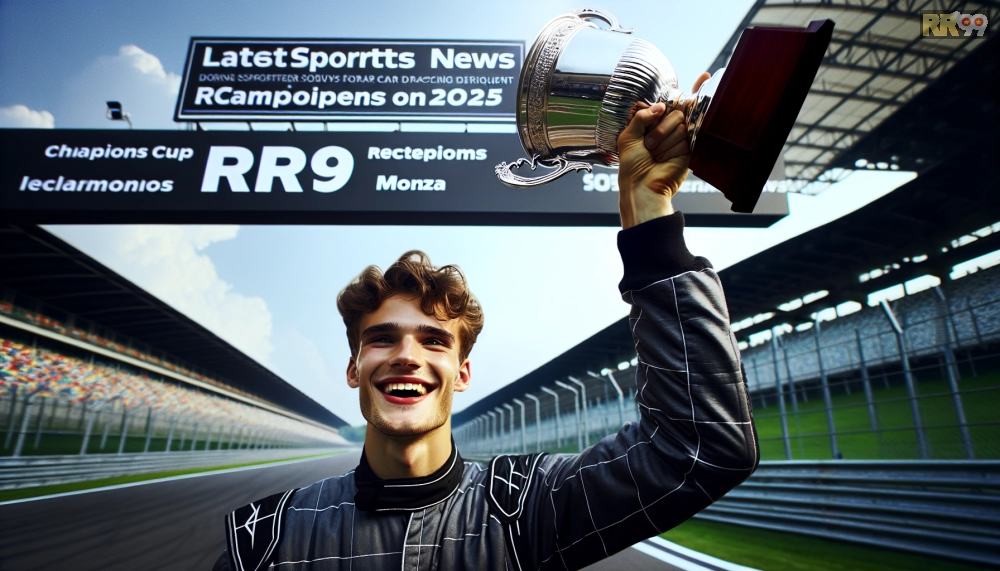 Charles Leclerc nâng cúp vô địch F1 2025 tại Monza