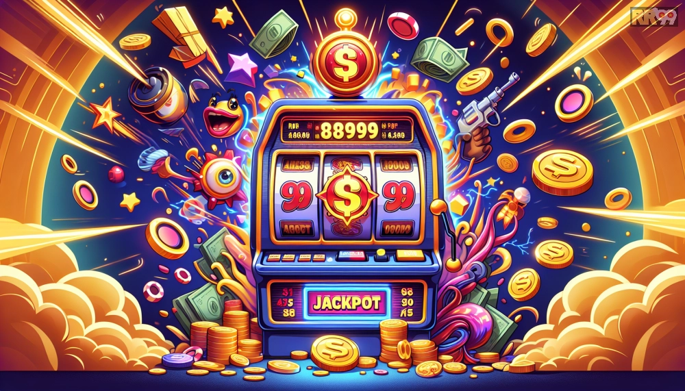 Giao diện Fun88 RR99 Slot với jackpot đang tích lũy