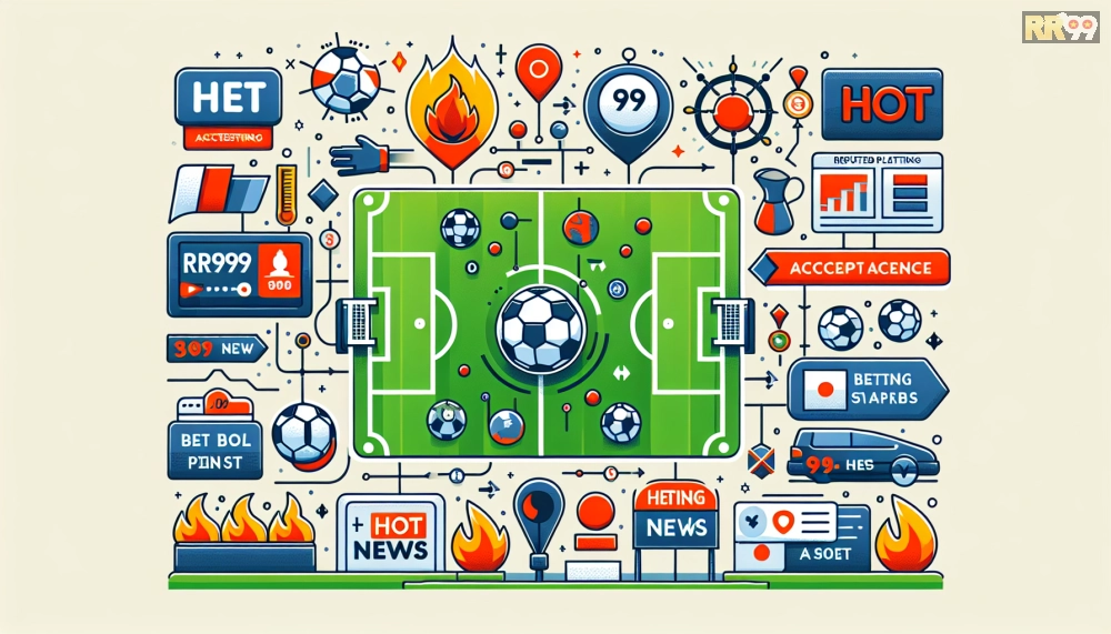 Khái niệm thể thao bóng đá rr99 được minh họa qua sơ đồ các nền tảng cá cược uy tín