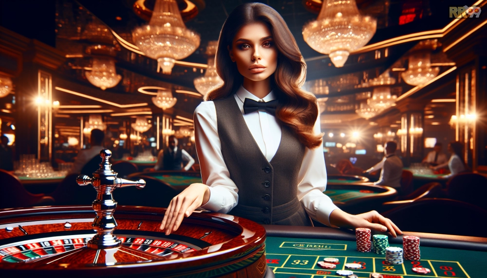 Bàn roulette trực tiếp trên 188Bet RR99 với dealer hấp dẫn