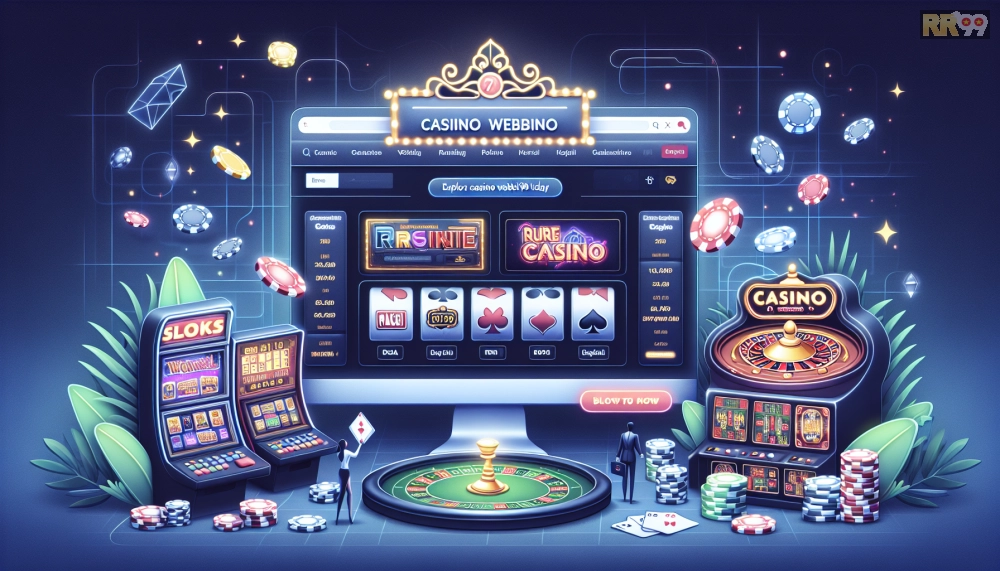 Ảnh giao diện chính của RR99 Casino với các trò chơi nổi bật