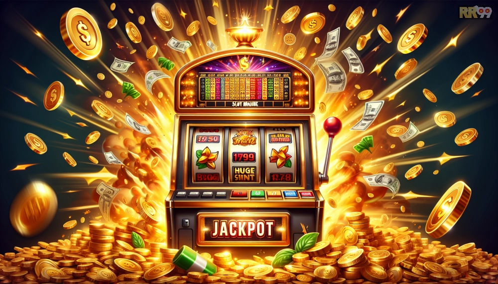 Hình ảnh jackpot nổ trong Hũ Vàng Đại Phát RR99