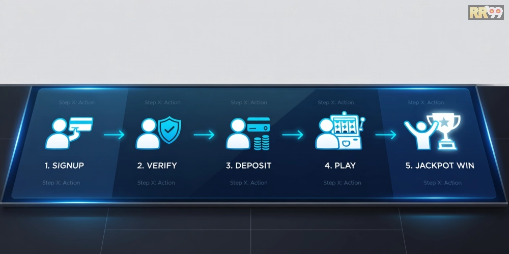 Các bước đăng ký và chơi game nổ hũ rr99 đơn giản từ A đến Z