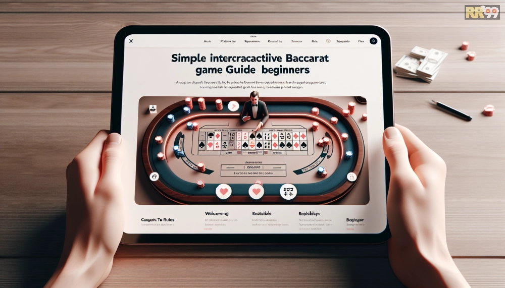Luật chơi Baccarat đơn giản cho người mới trên RR99