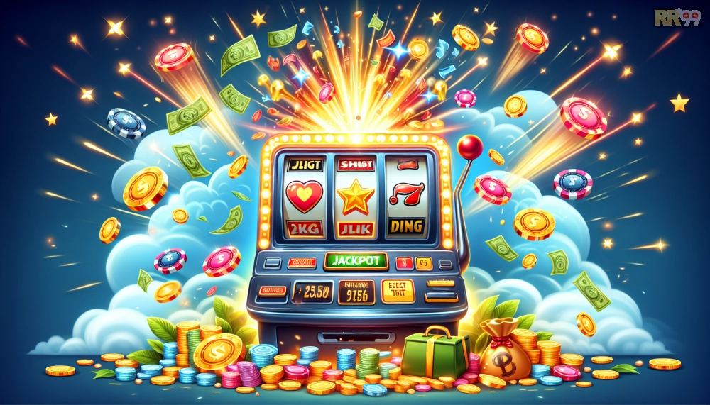 Minh họa jackpot nổ tại MegaSlot RR99