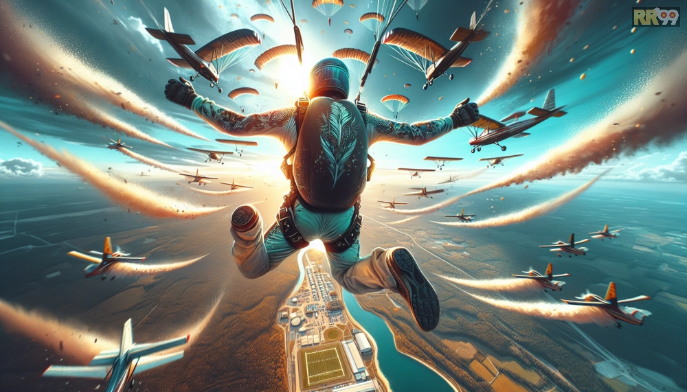 Hoạt động nhảy dù lượn qua nền tảng rr99