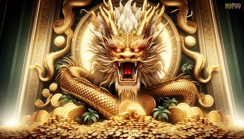 Hình ảnh rồng vàng trong game Nổ Hũ Rồng Vàng