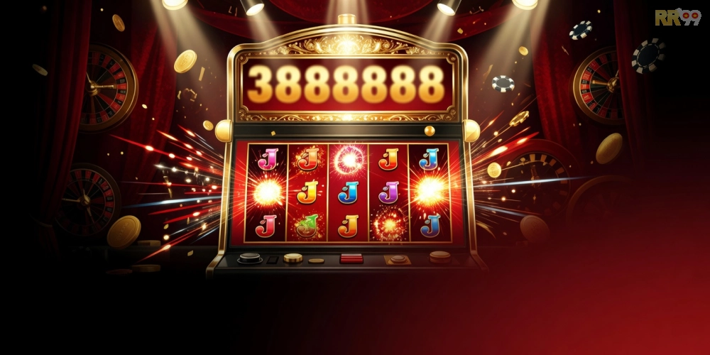 Giao diện game nổ hũ jackpot khủng trên RR99 với hiệu ứng nổ hũ hấp dẫn