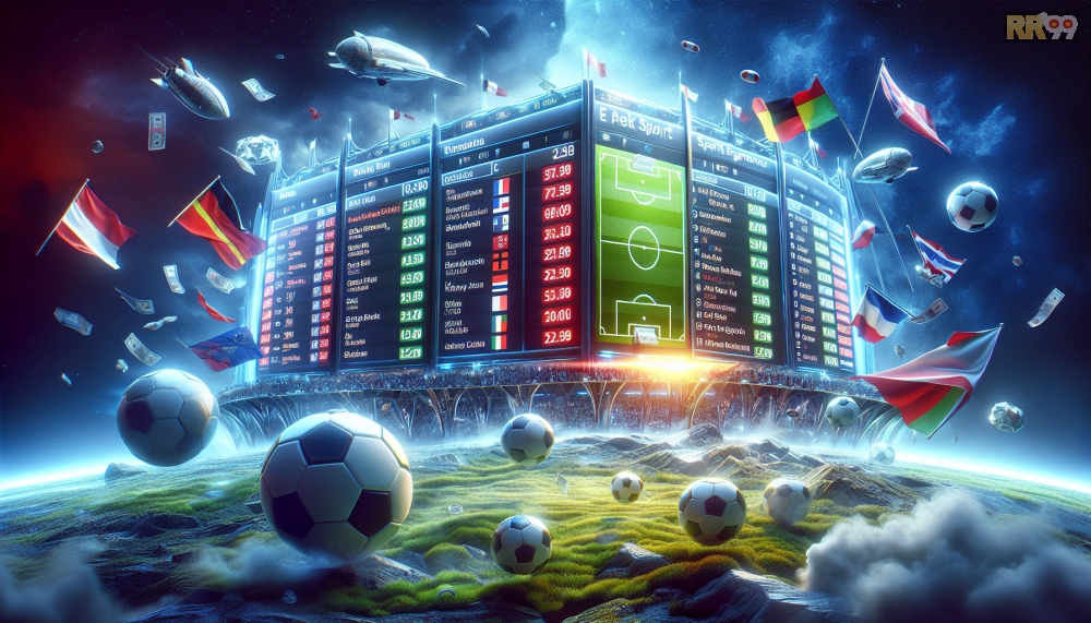 Hình ảnh minh họa kèo cược bóng đá châu Âu trên RR99