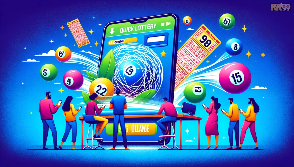 Minh họa trò chơi xổ số nhanh trên NamBoLot RR99
