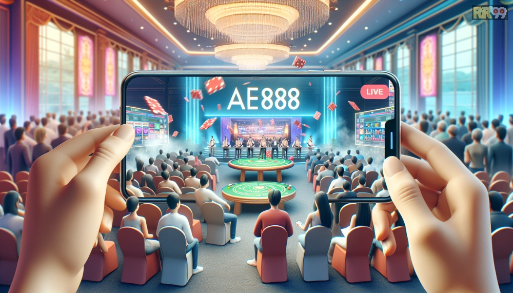 Ứng dụng di động AE888 hỗ trợ xem đá gà casino trực tiếp