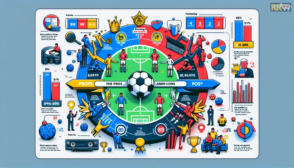 So sánh ưu nhược điểm của thể thao bóng đá rr99 qua infographic