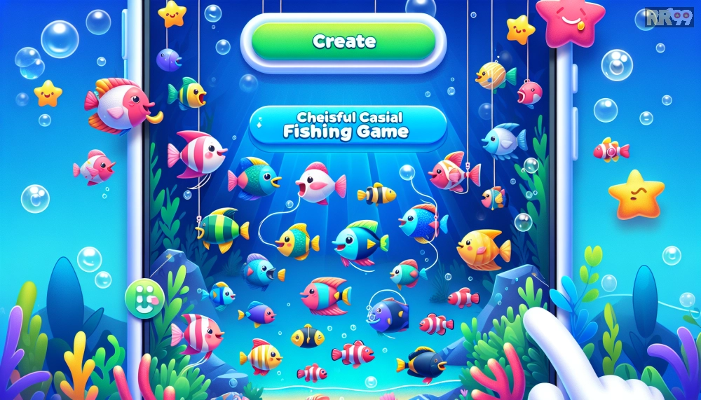 Giao diện Vua Bắn Cá RR99 với các loài cá đa dạng